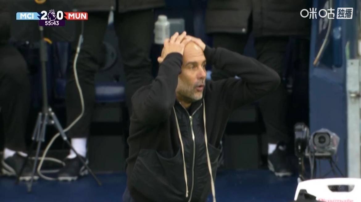 没有瓜迪奥拉，曼城实力受挫